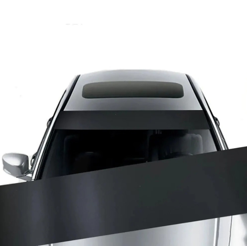 1pc Car Windshield Sunshade Sticker – 3D Vinyl Decorative Auto Decal – NEW