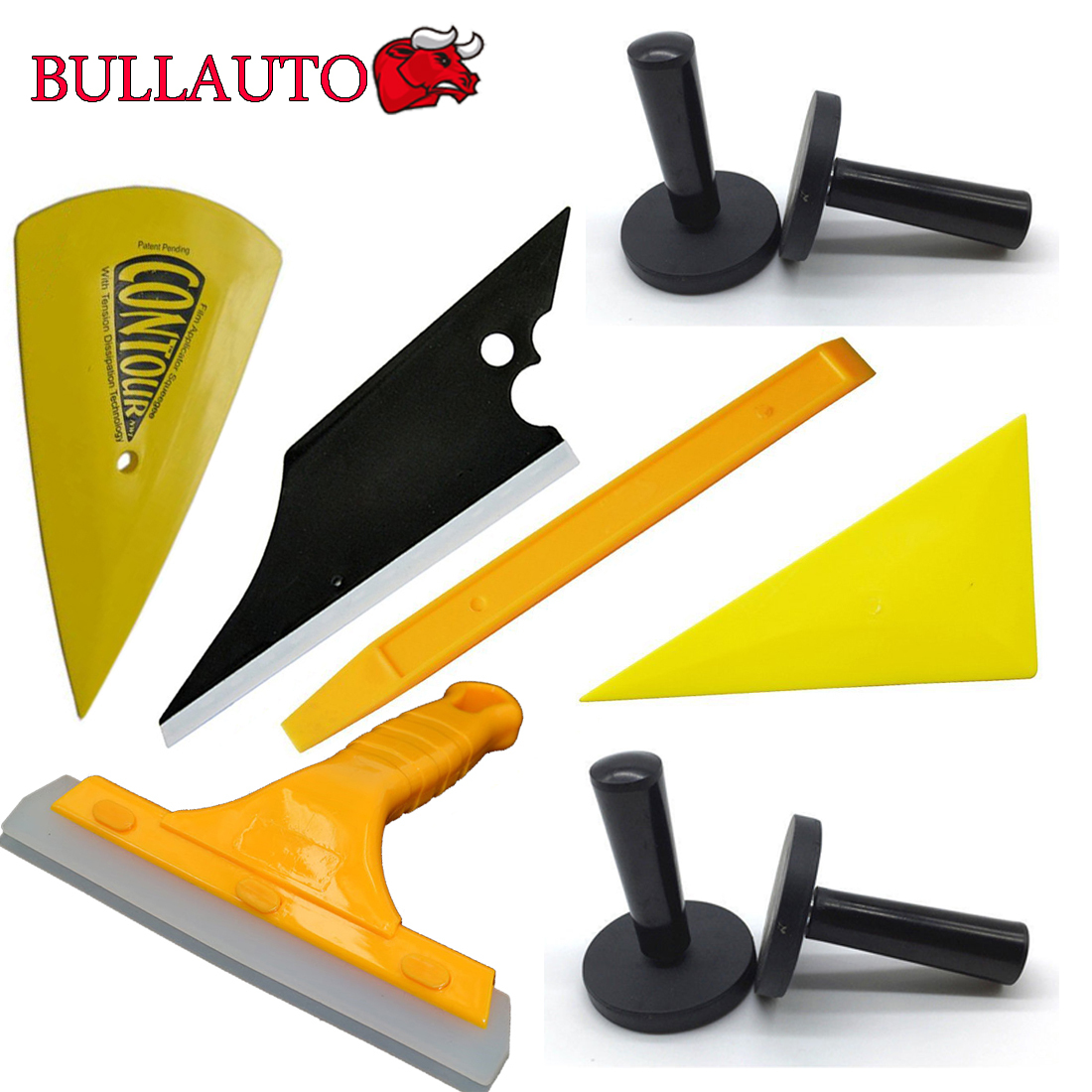 Combo Squeegee Car Window Tinting Auto Film Wrapping Install Applicator Tools