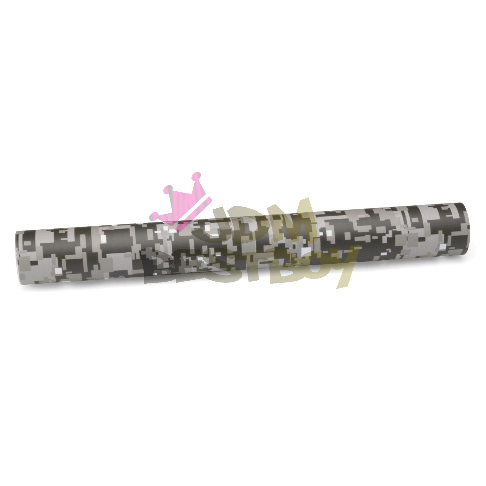Camouflage Digital Dark Gray Auto Matte Vinyl Sticker Wrap Decal Sheet Film
