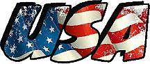 USA Sticker / Decal size 6″ long for car, truck, van, laptop, walls etc,