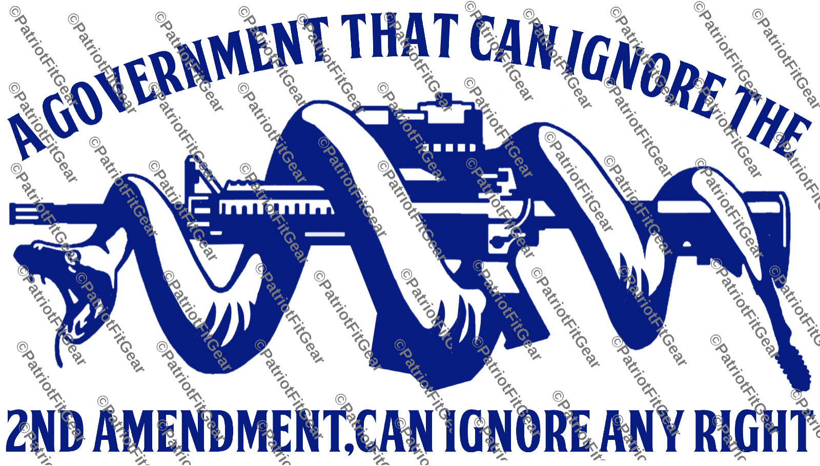 A Government That Can Ignore,8″x4.5″,Gun Rights,2A,We The People, Vinyl Decal