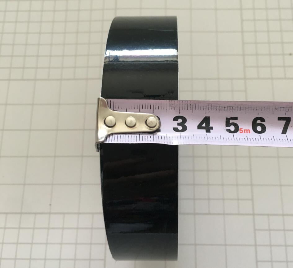 High Gloss Black Film Vinyl Tape , Automotive Grade Tape Car Wrap Bubble Free