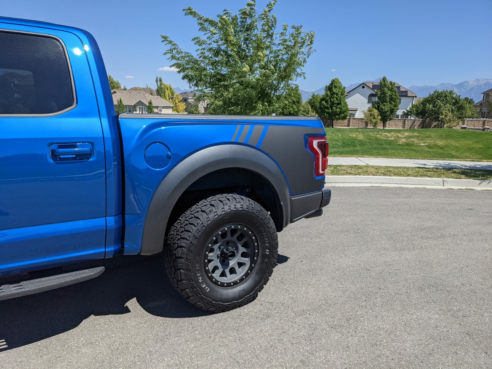 2020 Ford Raptor Bed Graphics Vinyl Side Decal Stickers Plain 2018 2019 2017