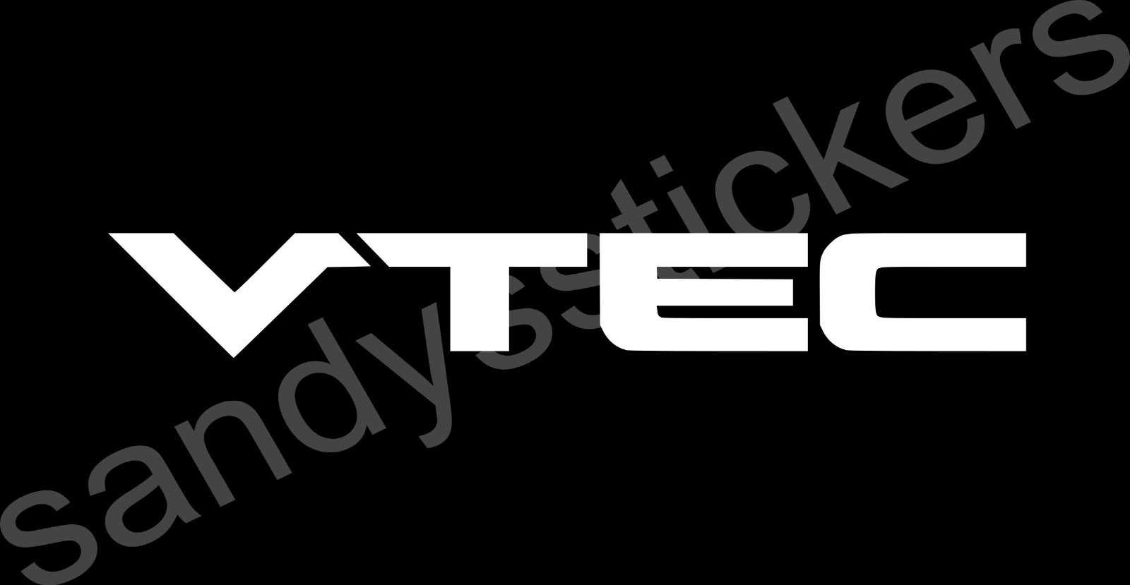 2x Honda VTEC Vinyl Stickers Decals – Many Sizes & Colors – Set of 2 Civic