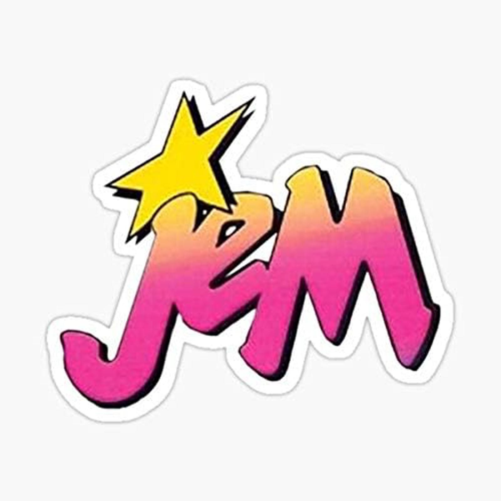 5″ Jem and The Holograms Vinyl Bumper Sticker