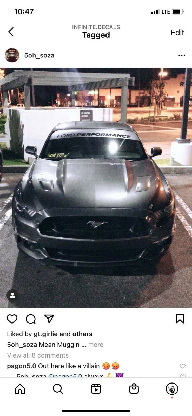 12×60 banner windshield decal socal windshield stickers mustang e2