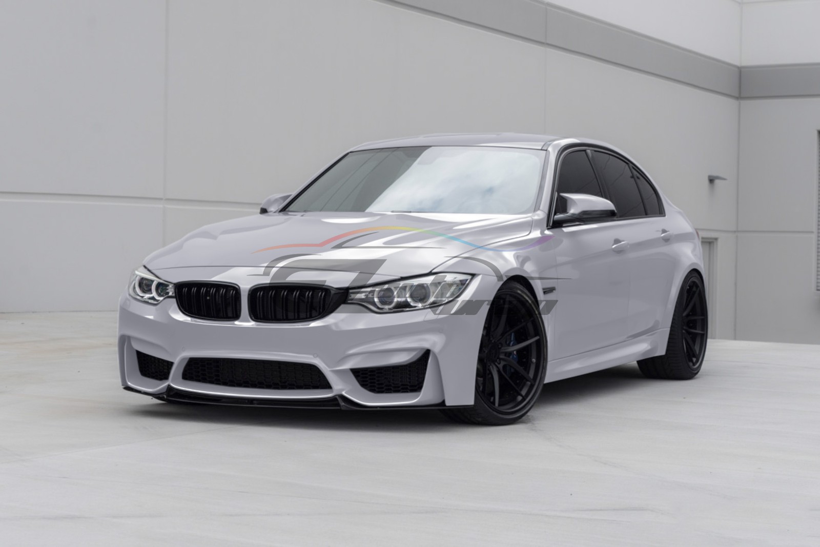 ESSMO PET Super Gloss Light Nardo Gray Car Vehicle Vinyl Wrap Decal Sticker