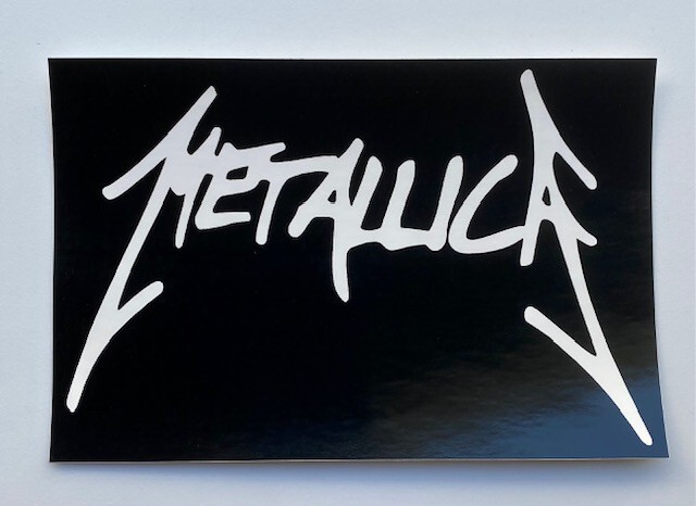 Metallica Sticker Vinyl Decal Car Bumper Window Punk Rock 4″ X 6″ (239)