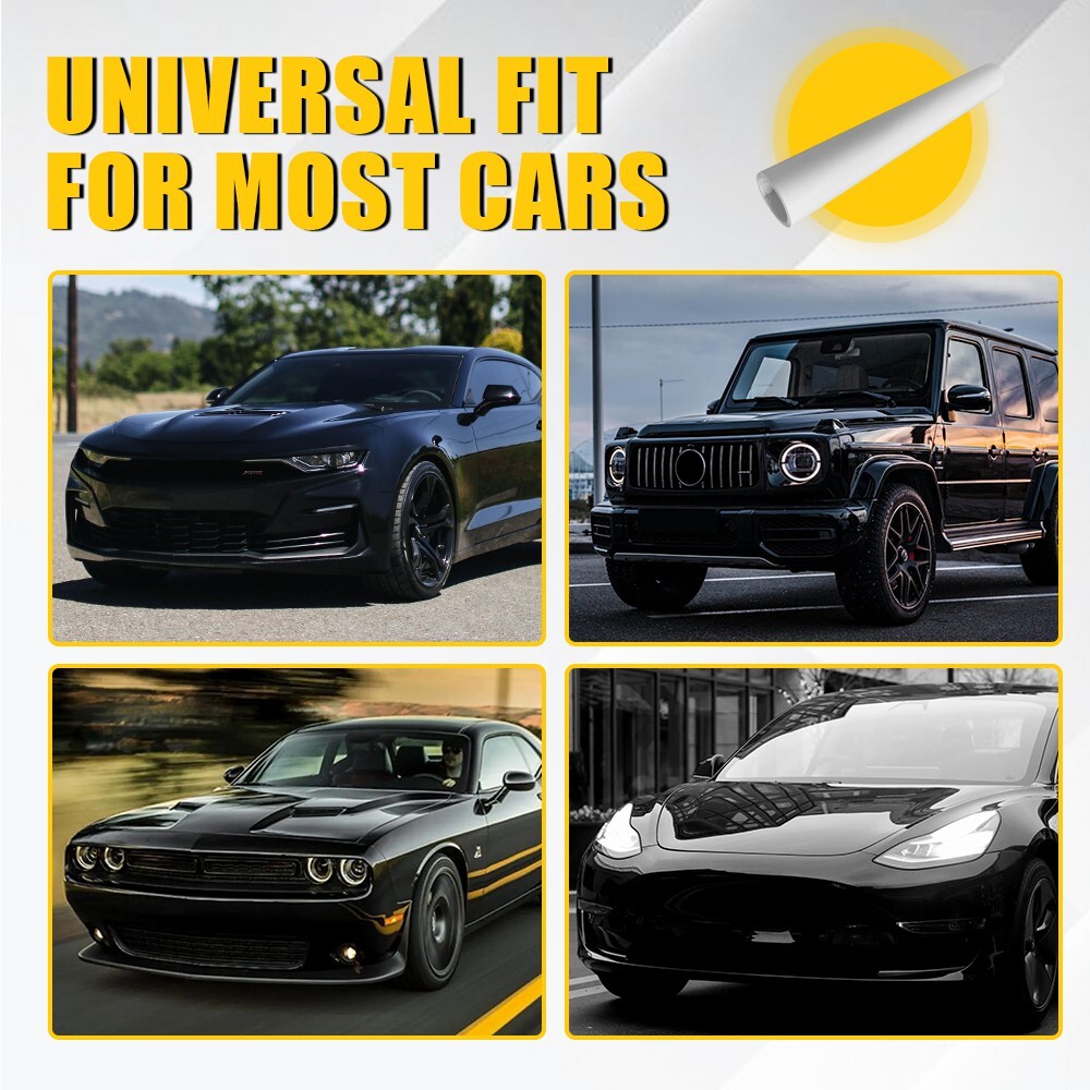 Car Window Strip Sun Visor Tint Film Front UV Shade Windshield DIY Decal Banner