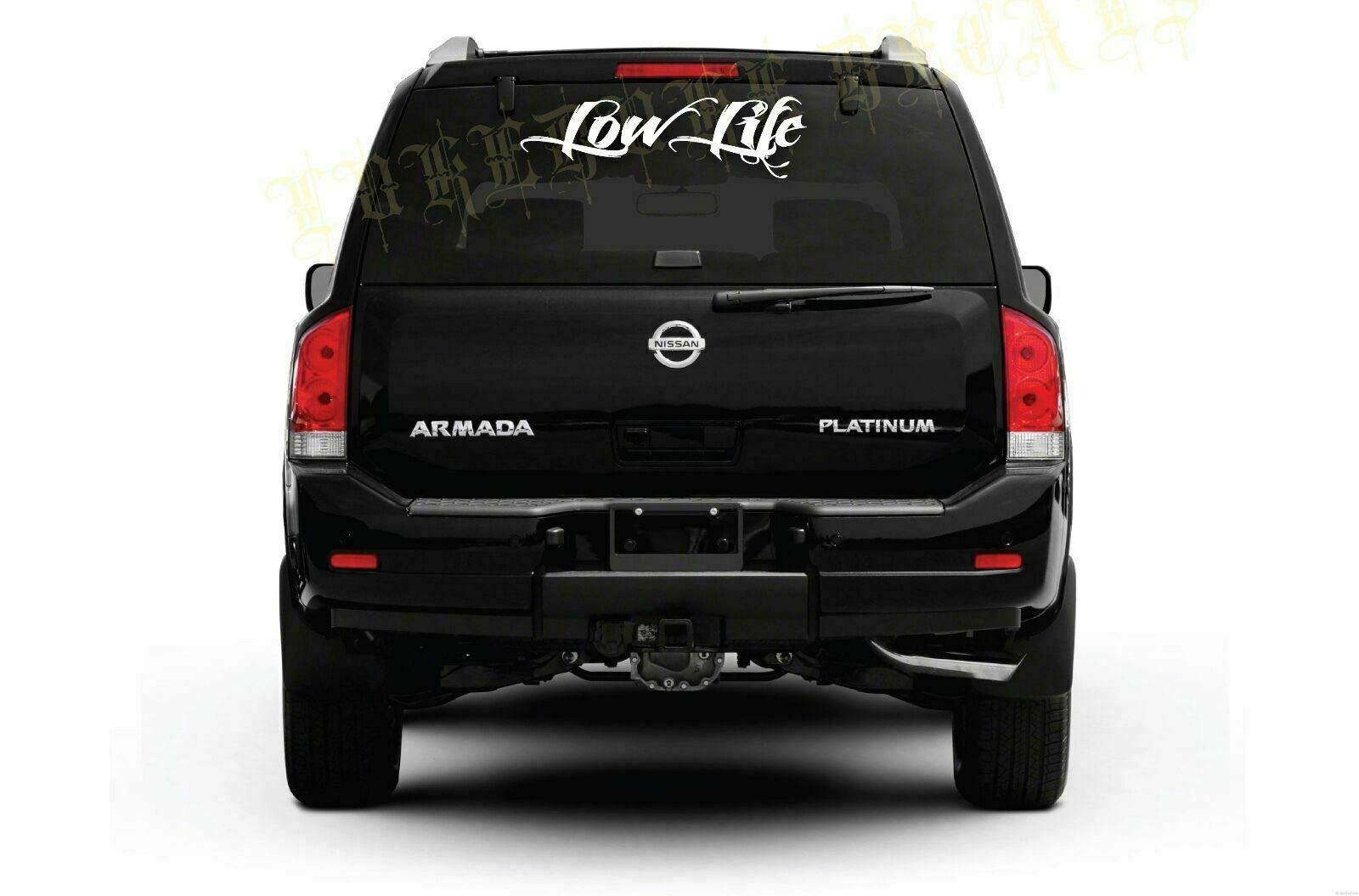 STICKERCORP – LOW LIFE – CAR WINDOW DECAL VINYL STICKER