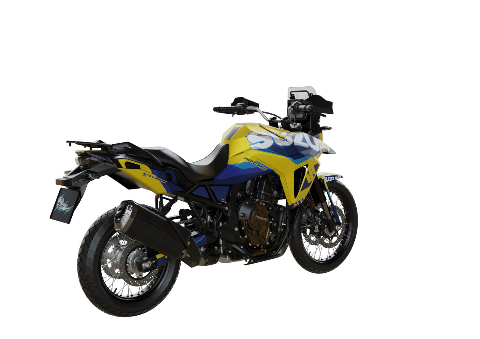 Graphic kit for SUZUKI V-STROM 800 DE (2023~) Full Decal Sticker Kit (SZ-YBL)