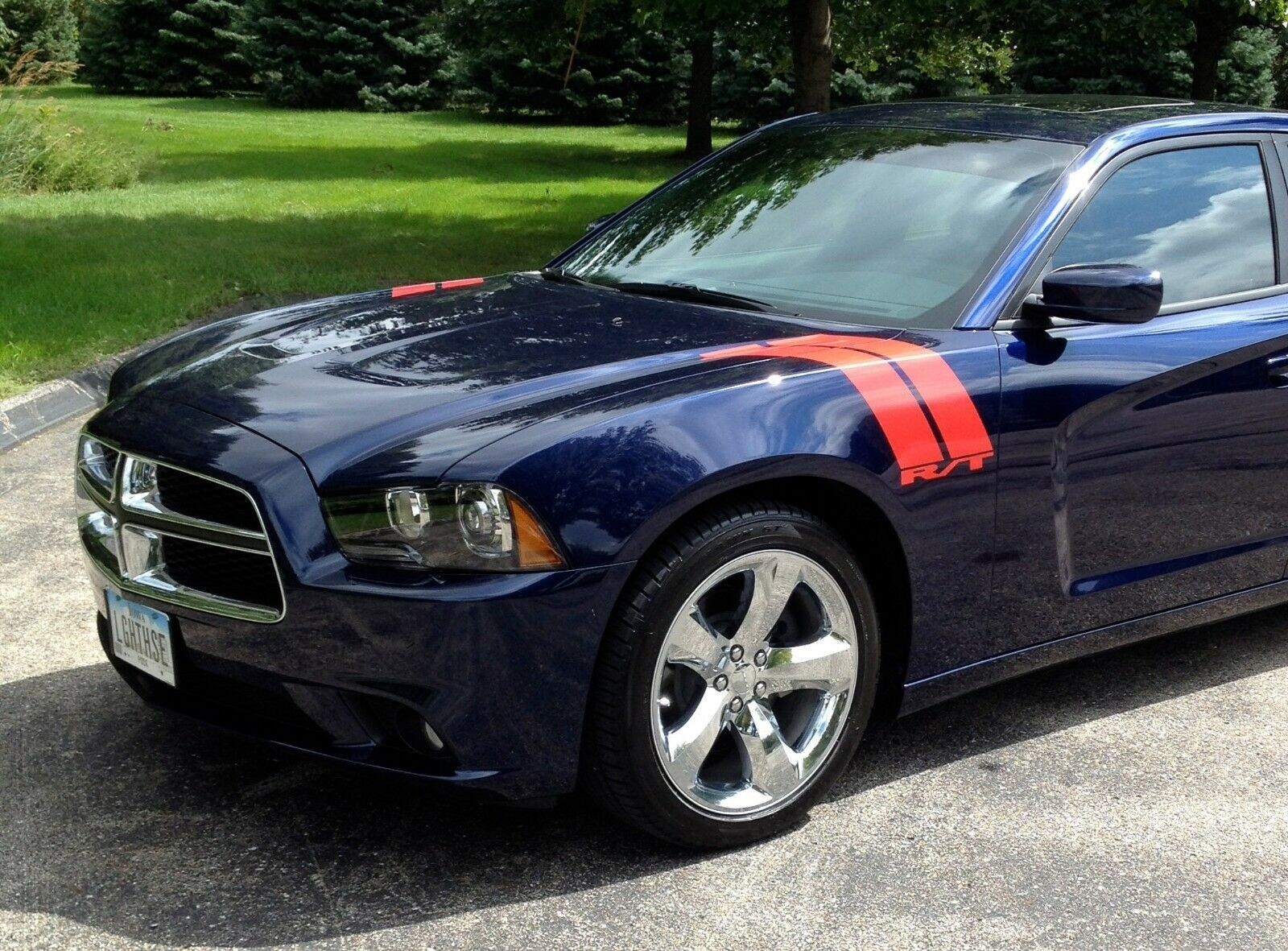 For all Charger Models, Hood/Fender Hash Stripes for 2006-2024