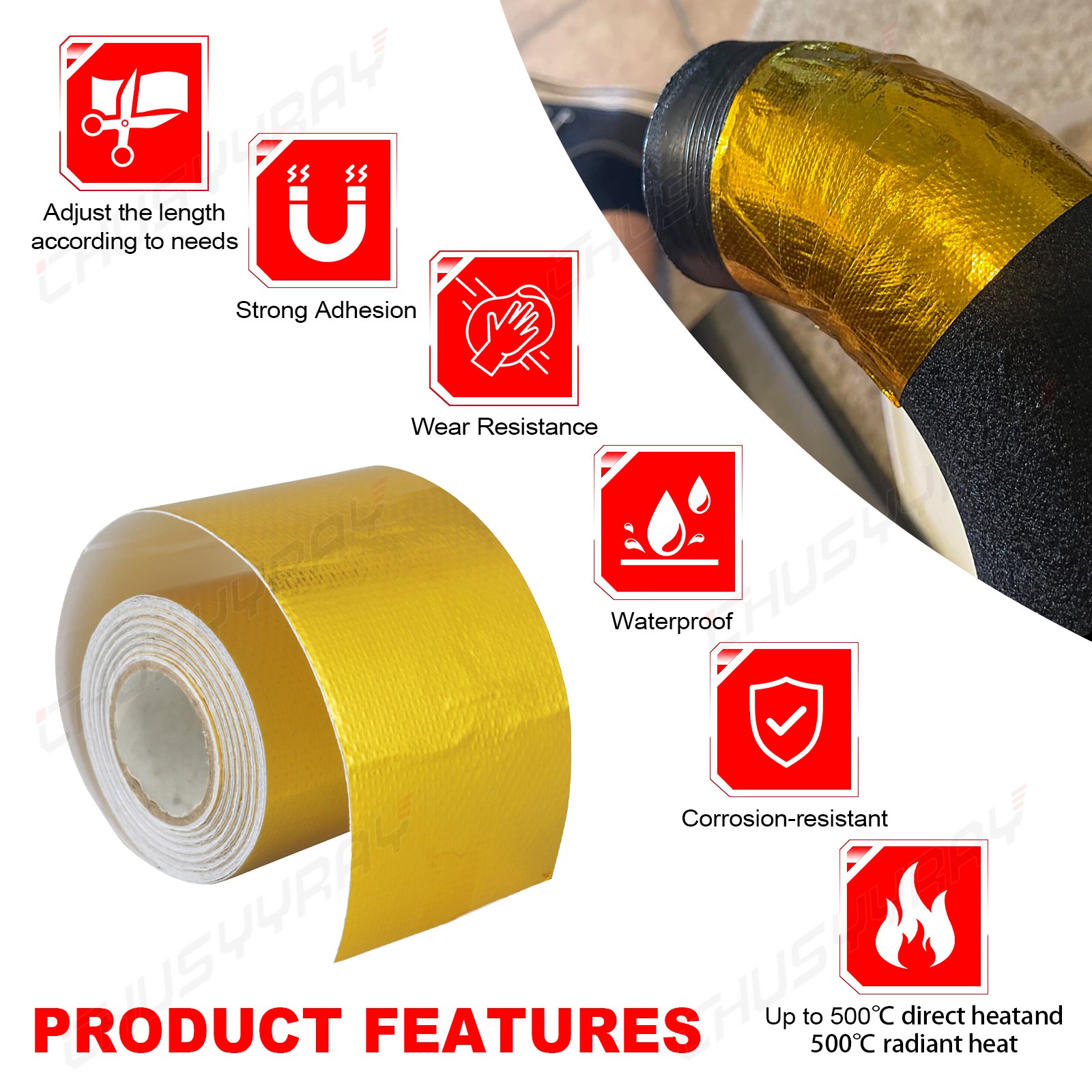 4PC Car Door Sill Scuff Carbon Fiber Stickers Welcome Pedal Protect Accessories