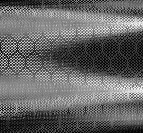 Hex Carbon Black Vinyl Wrap (1ft x 5ft)