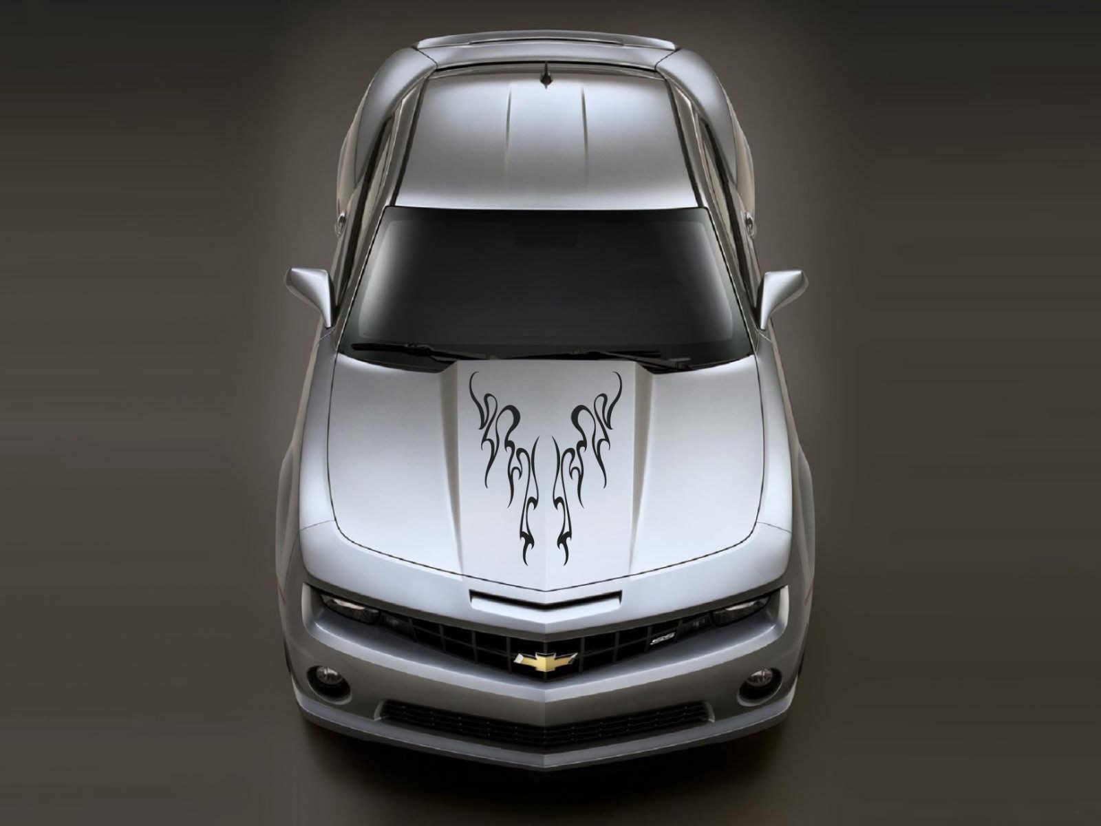 Flame Classic Reflective CAMO Vinyl Decal Hood Sticker Car Van Truck Vehicle SUV