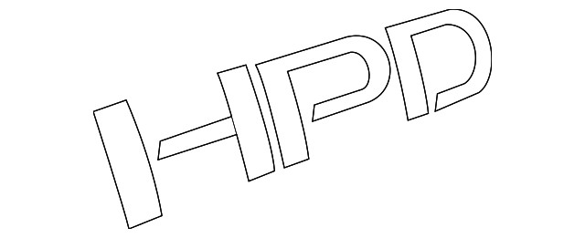 Genuine Honda 2022-2023 Ridgeline – HPD Decal Package 08F30-T6Z-100