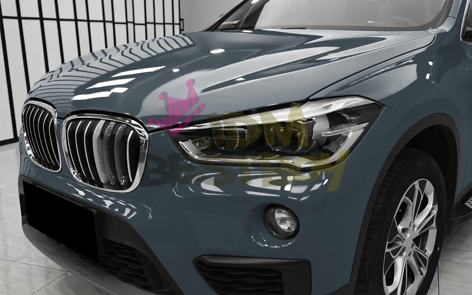 3FTx5FT PPF Paint Protection Film Gloss Midnight Gray Invisible Scratches Shield
