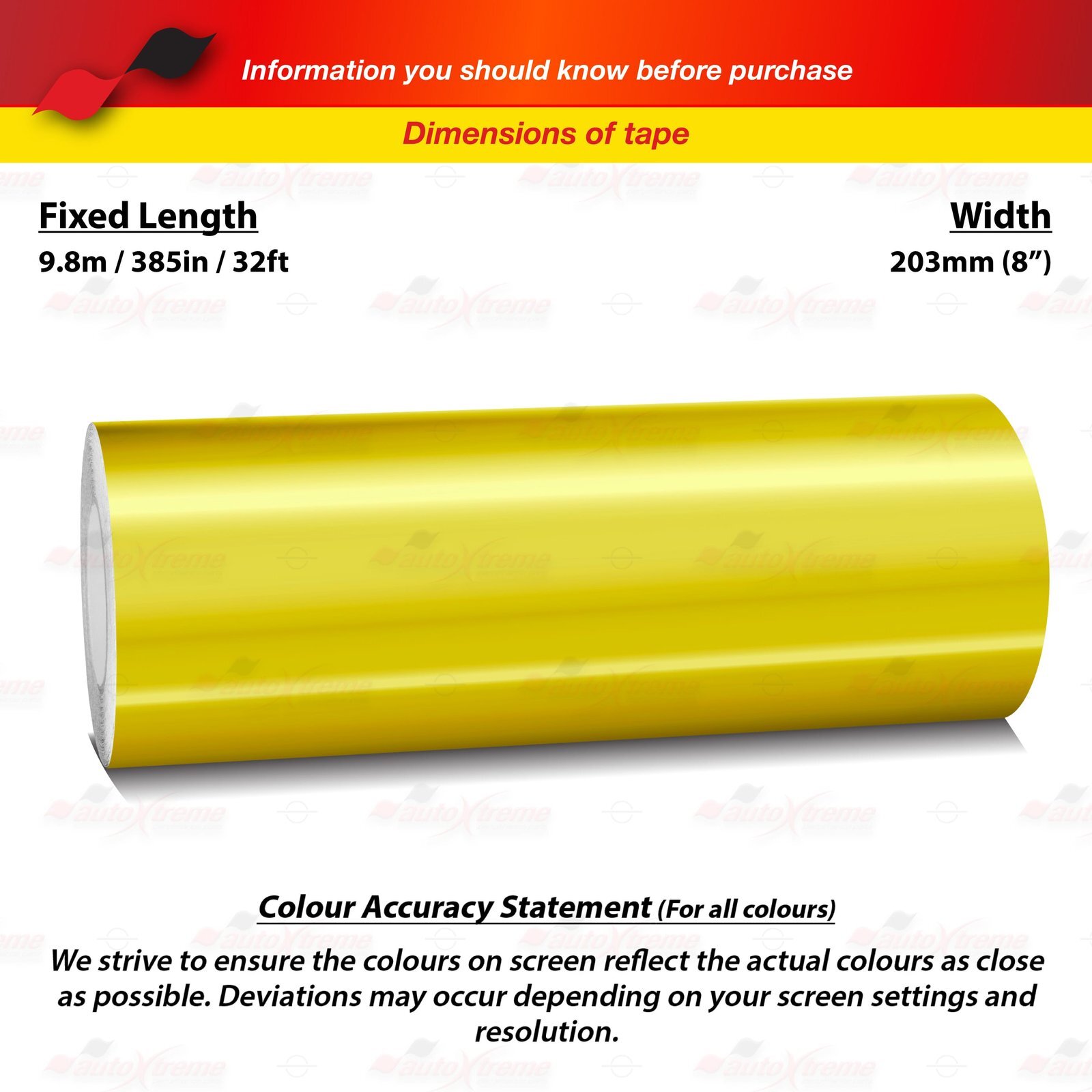 8″ Vinyl Pinstriping Pin Stripe Car Styling Tape Decal Sticker 203mm CHROME GOLD