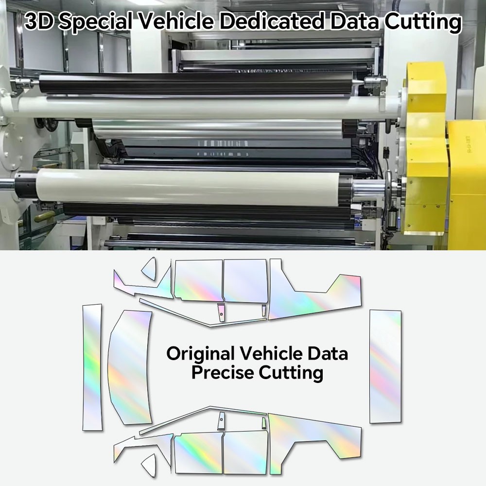 Cybertruck DIY PPF Paint Protection Film Vinyl Wrap Color Matte Ceramic White
