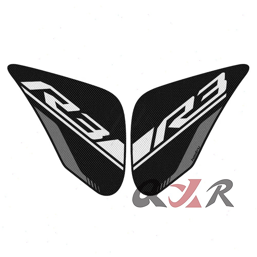 Side Tank Pad Protection Knee Grip Sticker For Yamaha YZF-R3 R3 2015-2022