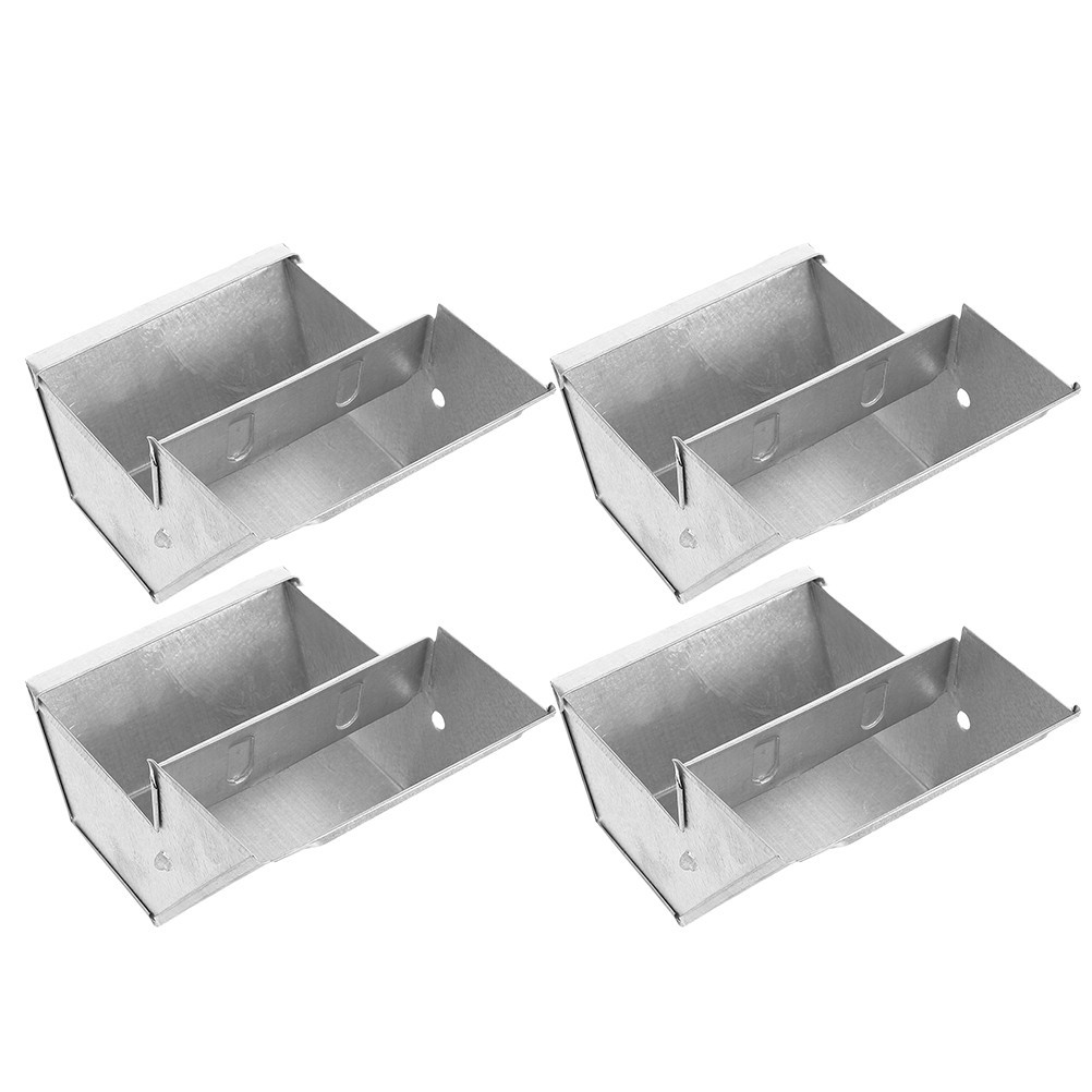 Chicken Feeder Trough Bucket Chinchilla Food Dispenser Feeding Container