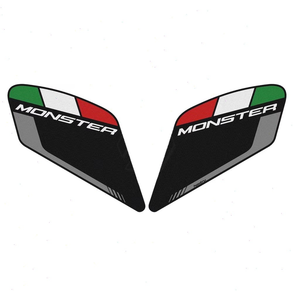 Anti-Slip Side Tank Pad Knee Grip Mat For Ducati Monster 797 821 1200 2017-2019