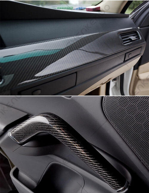 US Waterproof Carbon Fiber Vinyl Car Wrap Sheet Roll Film Sticker Decal Paper