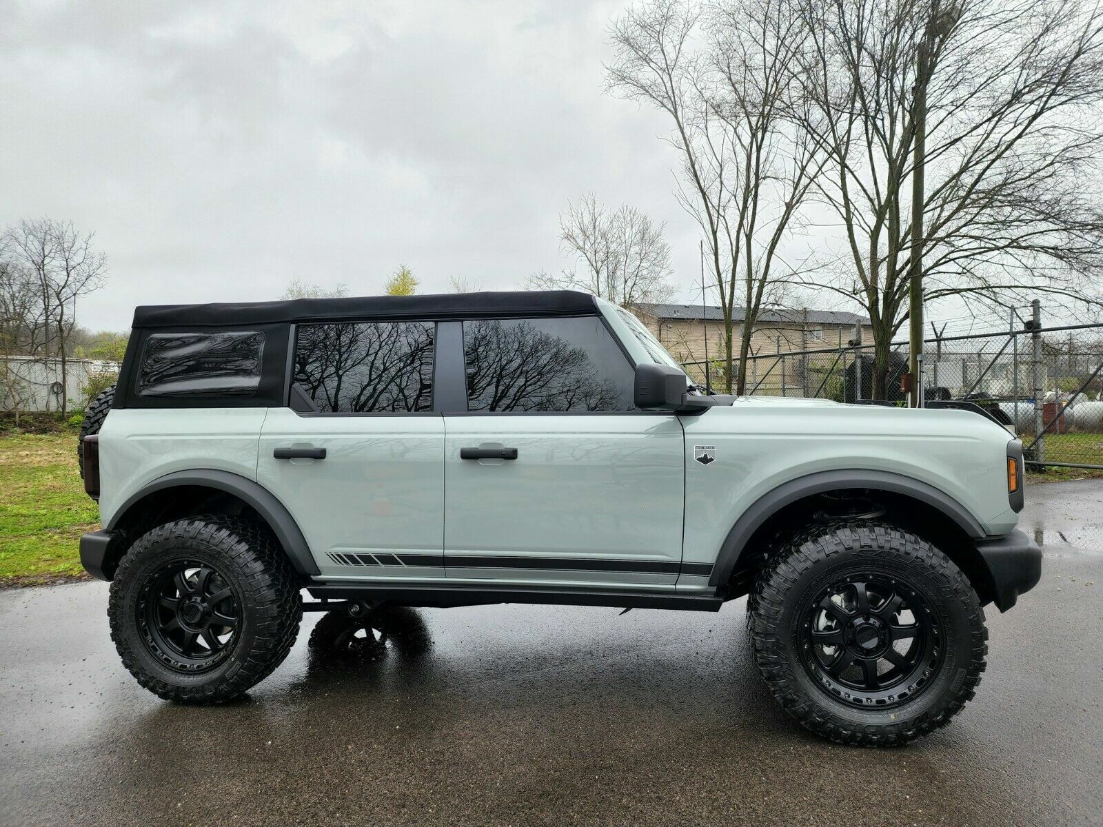 2021-2024 Ford Bronco Full Size Side Stripes Faded Both Sides – Not For Sport