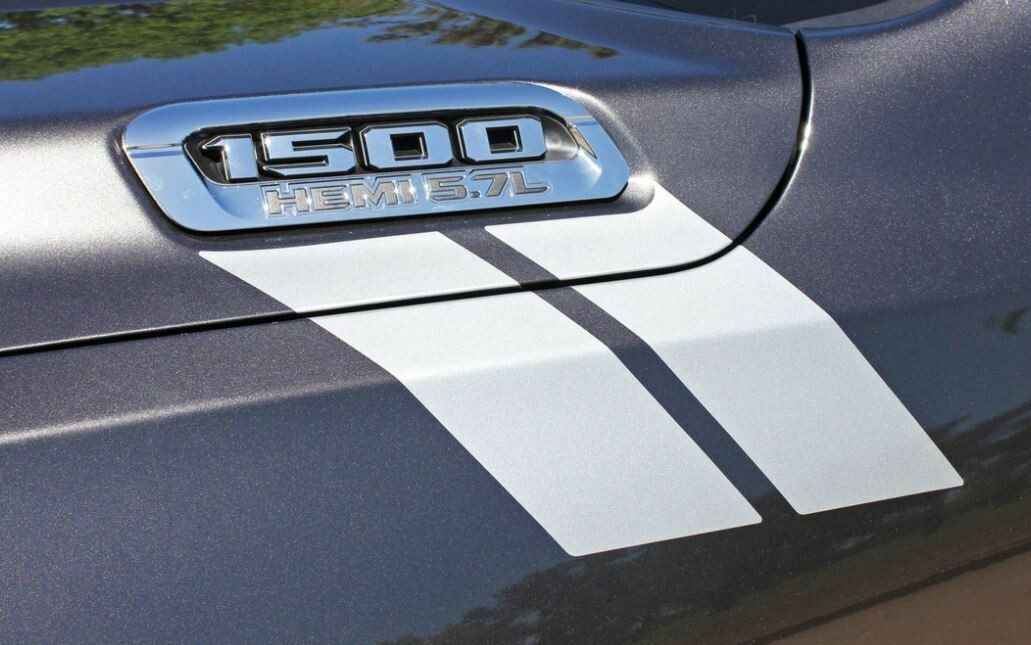 For all RAM Models, Hood/Fender Hash Stripes for 2019-2024