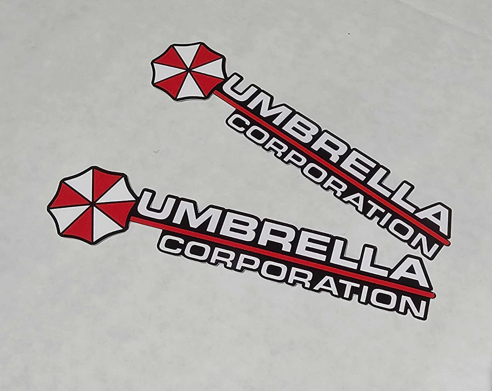 2 x Umbrella Corporation Hive Die Cut Logo Resident Evil Vinyl Decal Sticker JDM
