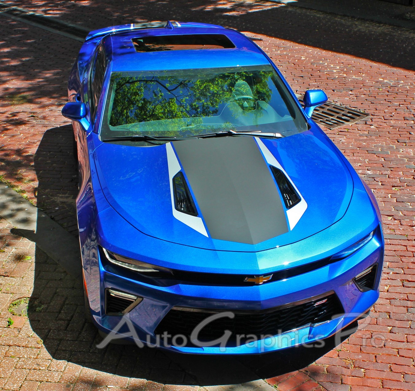 2016-2018 Camaro 50th Anniversary 3M Hood Decal Racing Stripes Vinyl Graphic