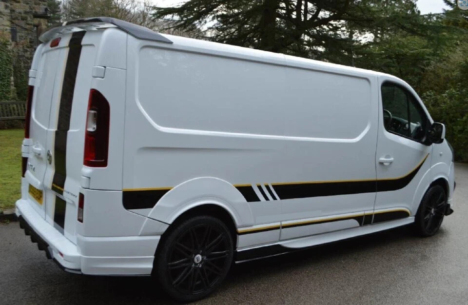Fits Renault Trafic Full Graphics Kit Wrapp Edition Any Colour Bonnet Rear Side
