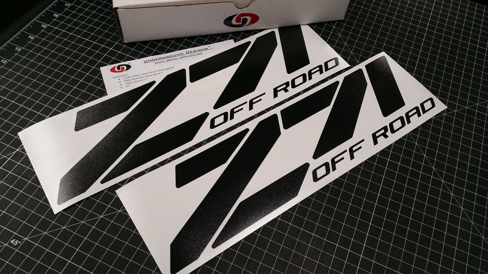 Z71 OFF ROAD Decals (2pk) Fender 15″ Bedside 4×4 Stickers Fits Chevy Silverado