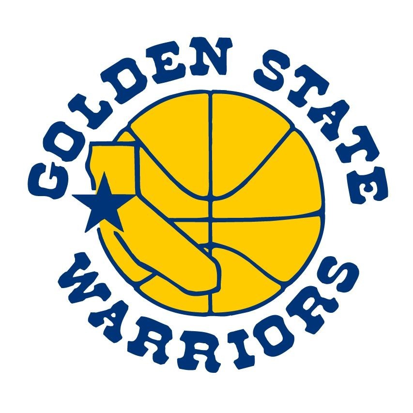 Warriors Basketball Sticker | Blue Gold Vinyl Waterproof Car Laptop Sticker