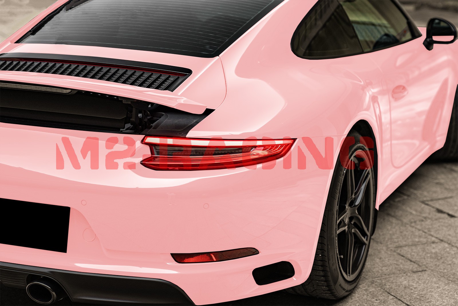 5FTx5FT PPF Paint Protection Film Gloss Blossom Pink Invisible Scratches Shield