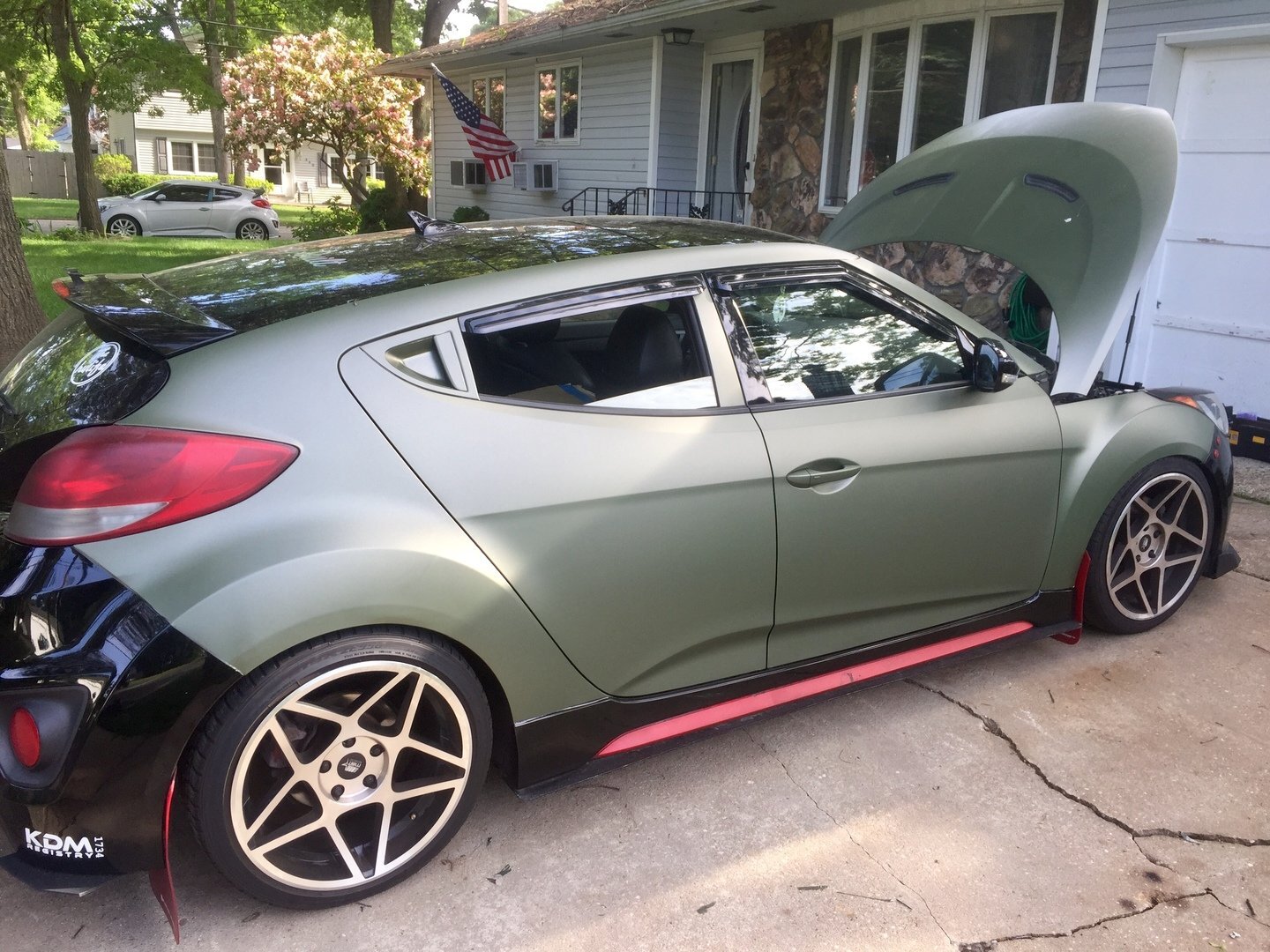 VVivid 2020 VVivid+ Matte Metallic Military Green (Ghost) Vinyl Car Wrap | V210