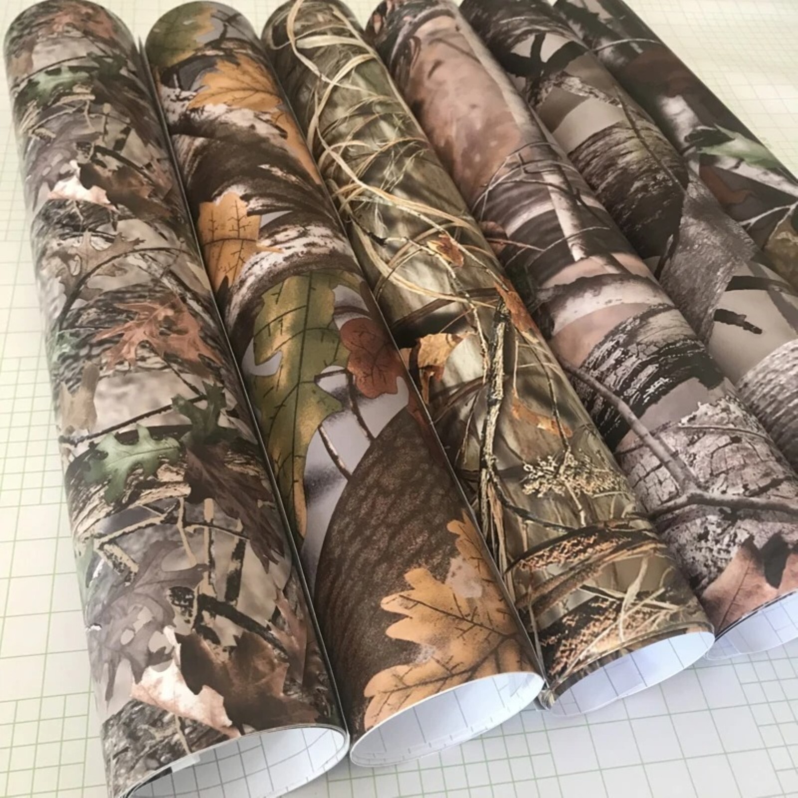 Real Camo Tree Vinyl Car Wrap PVC Adhesive Real Tree Camouflage Film For Truck