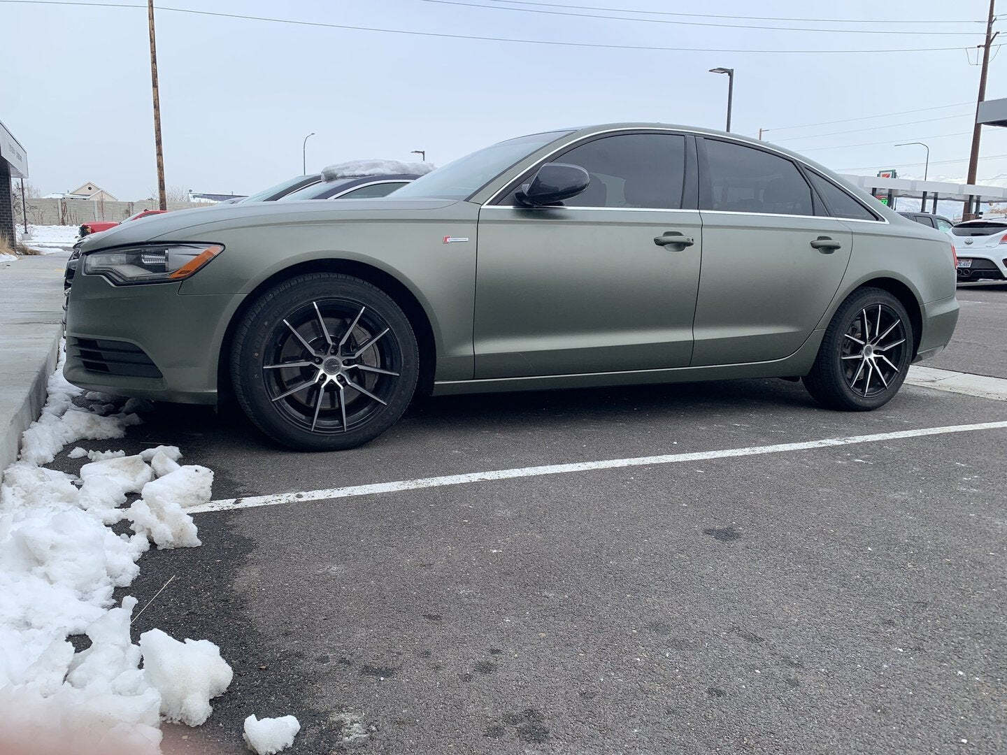 VVivid 2020 VVivid+ Matte Metallic Military Green (Ghost) Vinyl Car Wrap | V210