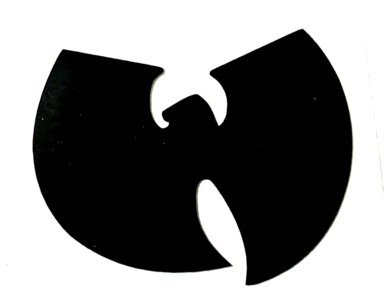 Wutang Black 3.5 Inches Vinyl Decal Sticker For Any Surface Waterproof 2/24