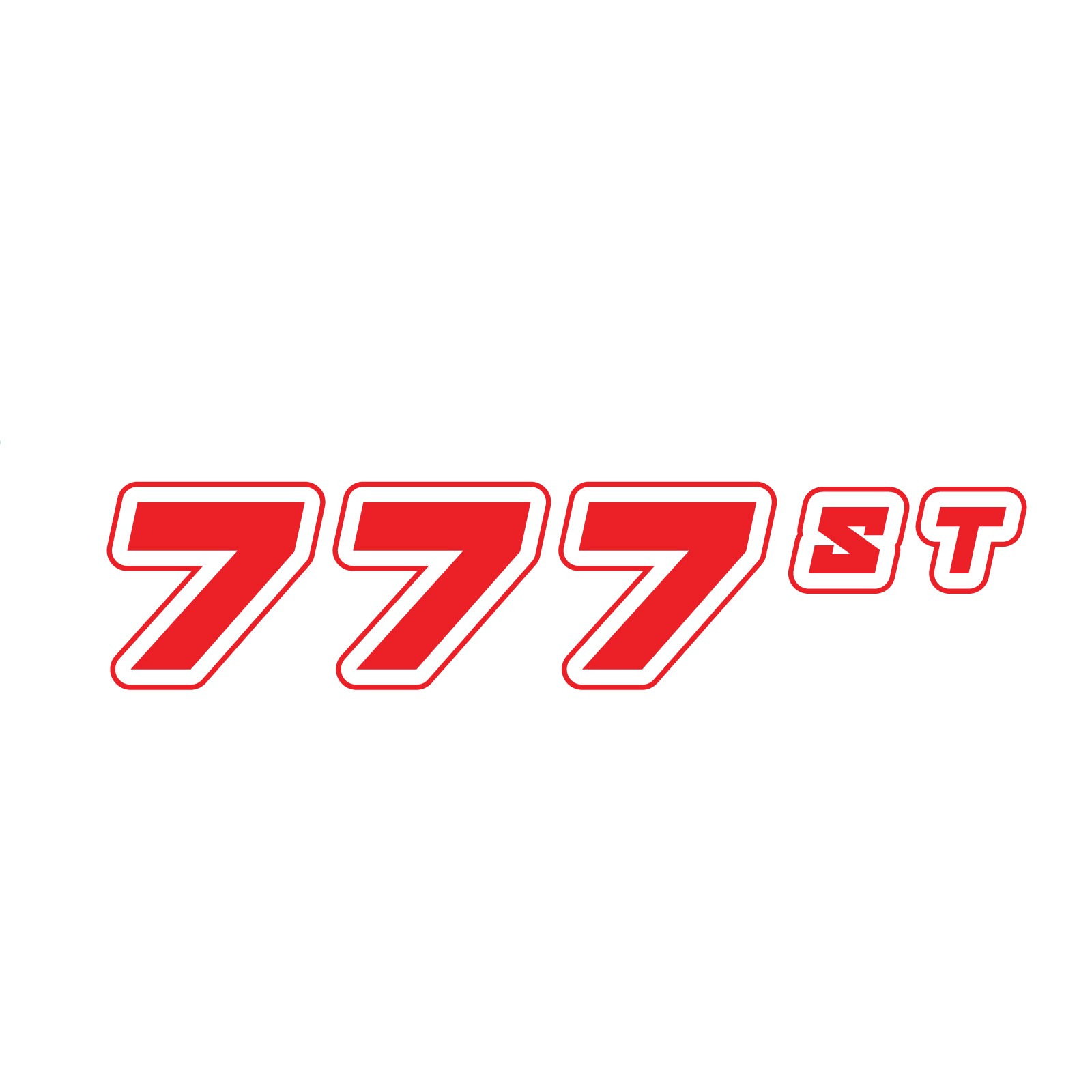 Custom Autocross Number Class Sticker Glossy x2 8,10-16 inch – Bold White Style