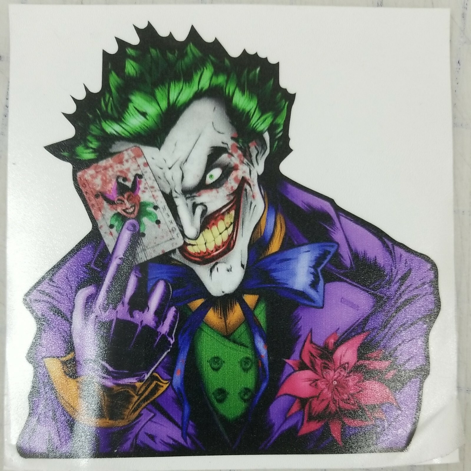 Jocker funny 4.5″ x 5″ Vinyl Sticker Car Truck
