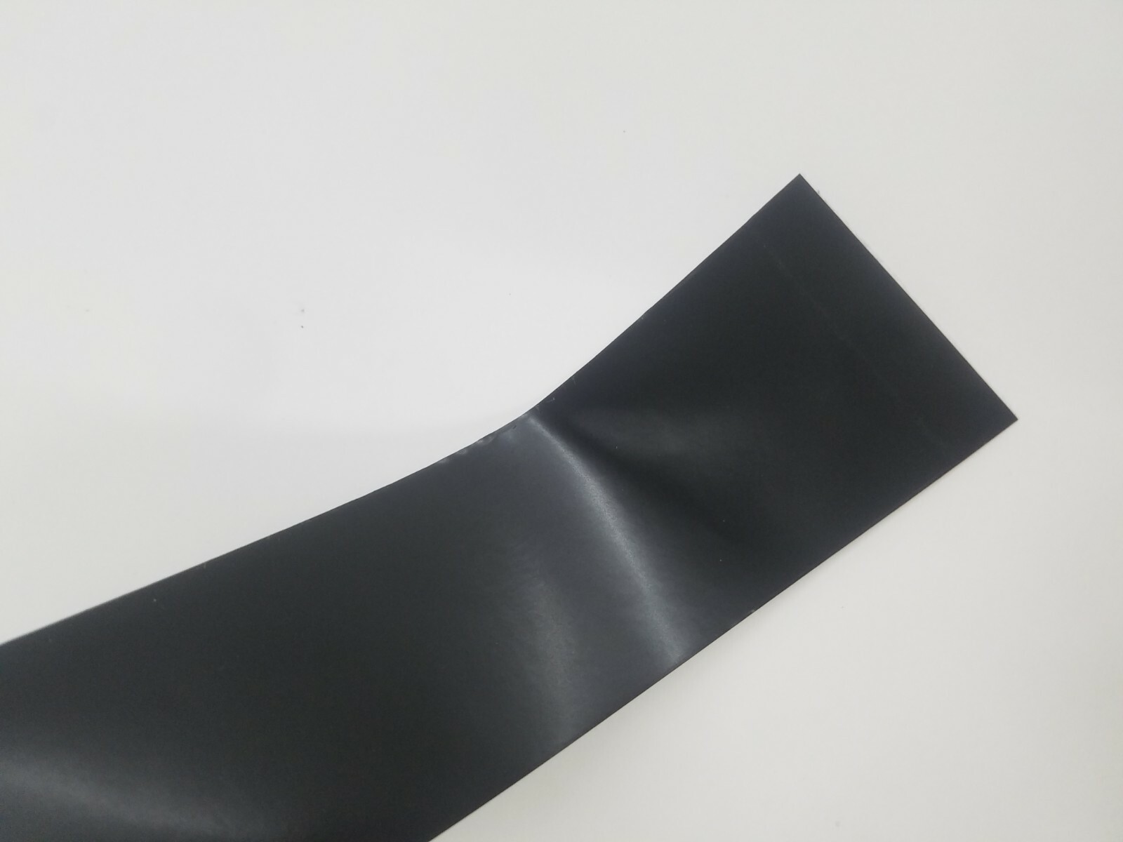 4″ Wide x 5FT 3M 2080 Satin Black S12 Chrome Trim Delete Vinyl Car Wrap Roll