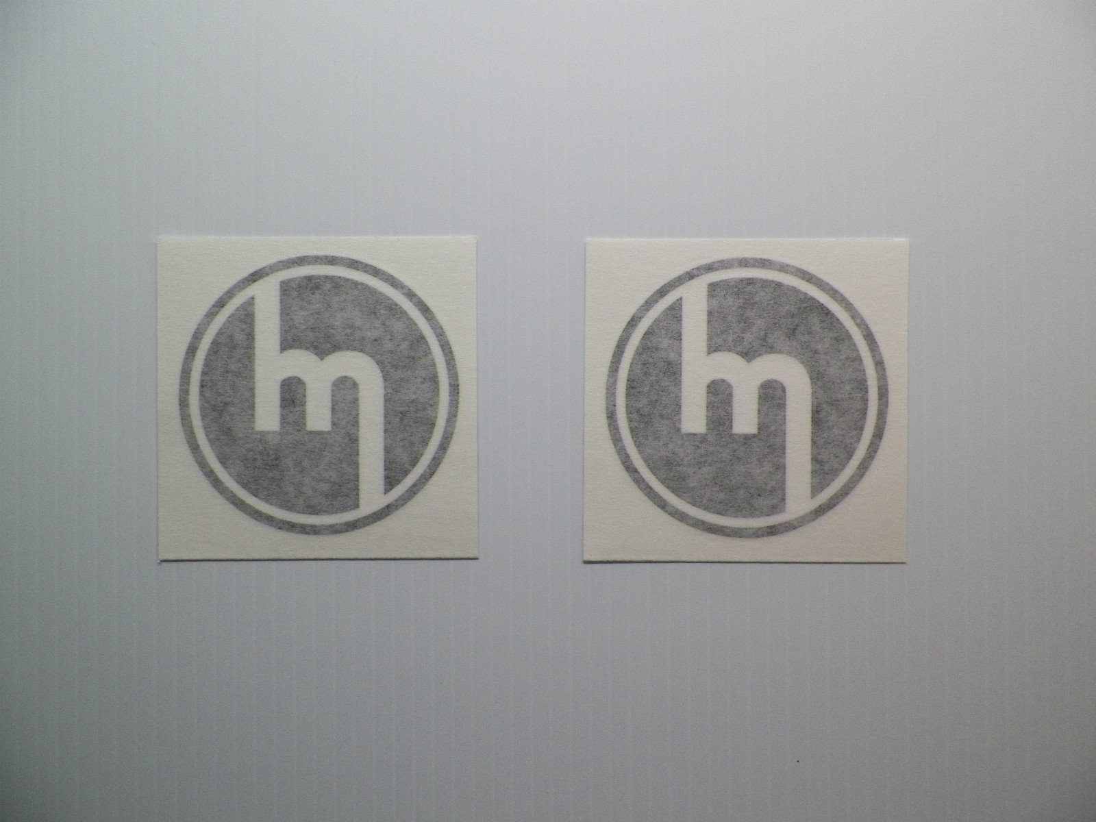 New MAZDA Classic Logo 3″ Long Badge Decal Pair RX2 RX3 RX4 COSMO REPU Rotary