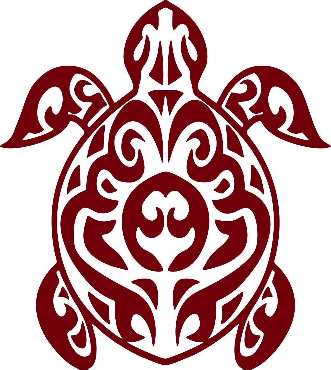 Tribal Turtle Ocean Sea Pet Car Truck Window Graphic Vinyl Decal Sticker