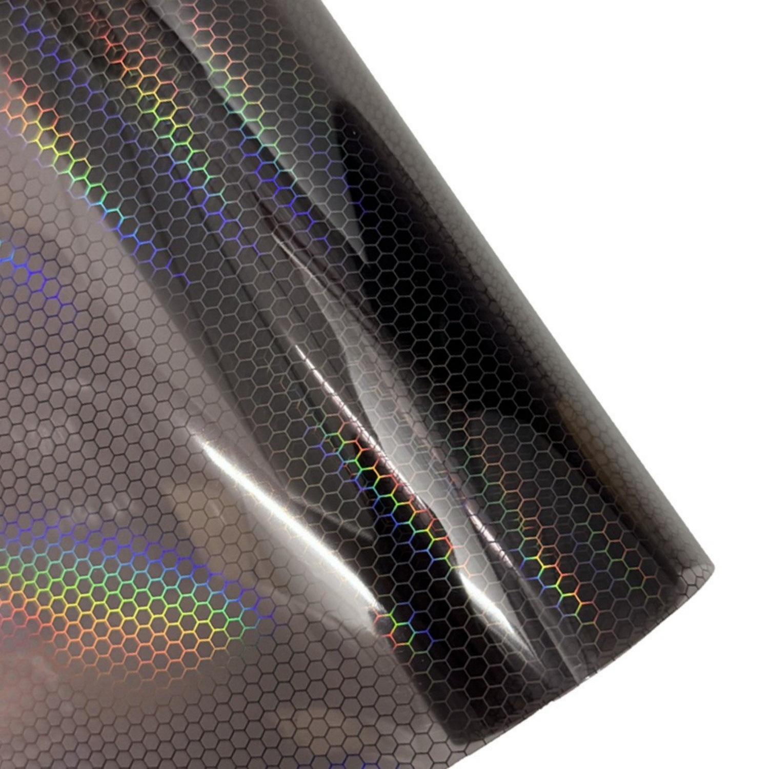 Car Headlight Taillight Transparent Honeycomb Design Lens Vinyl Protection Film