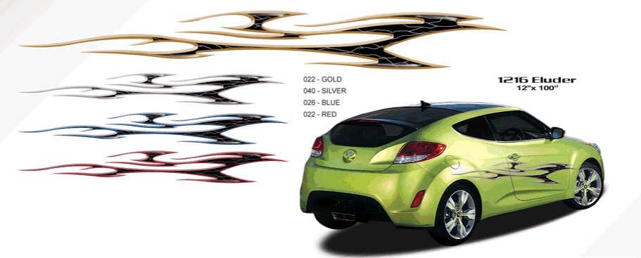 Illusions Eluder Graphics for Cars & Trucks (1216)