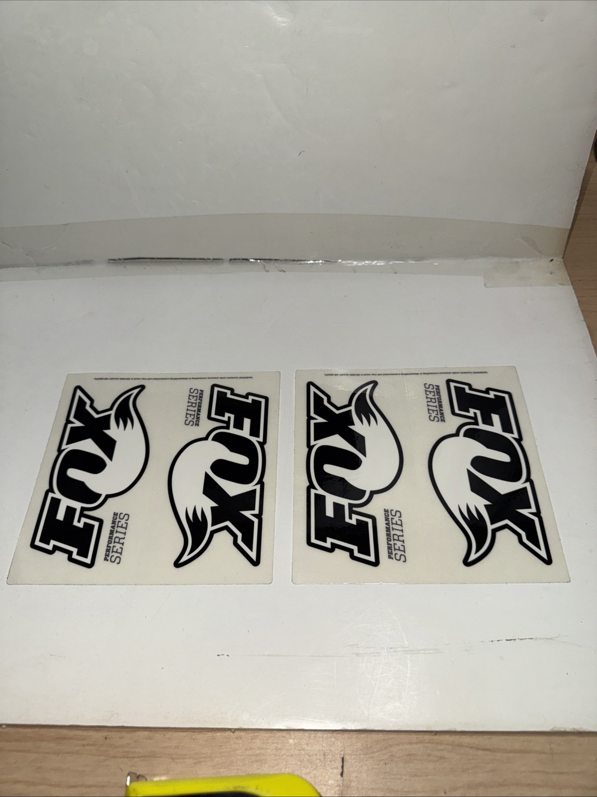 FOX RACING SHOCKS SHOX SUSPENSION PERFORMANCE SERIES GENUINE DECALS STICKERS