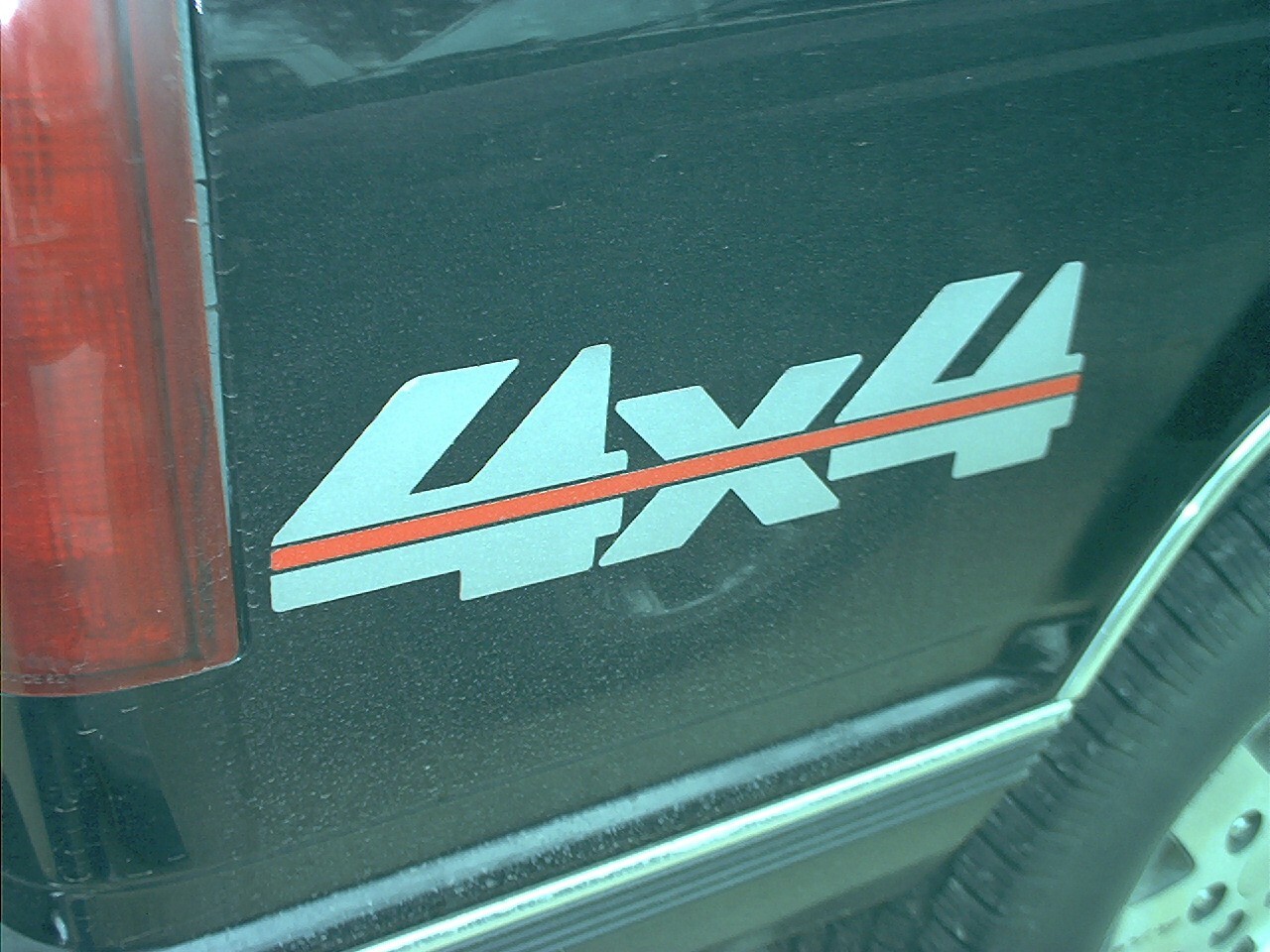 Square 4×4 Bedside Decal PAIR for your Chevrolet