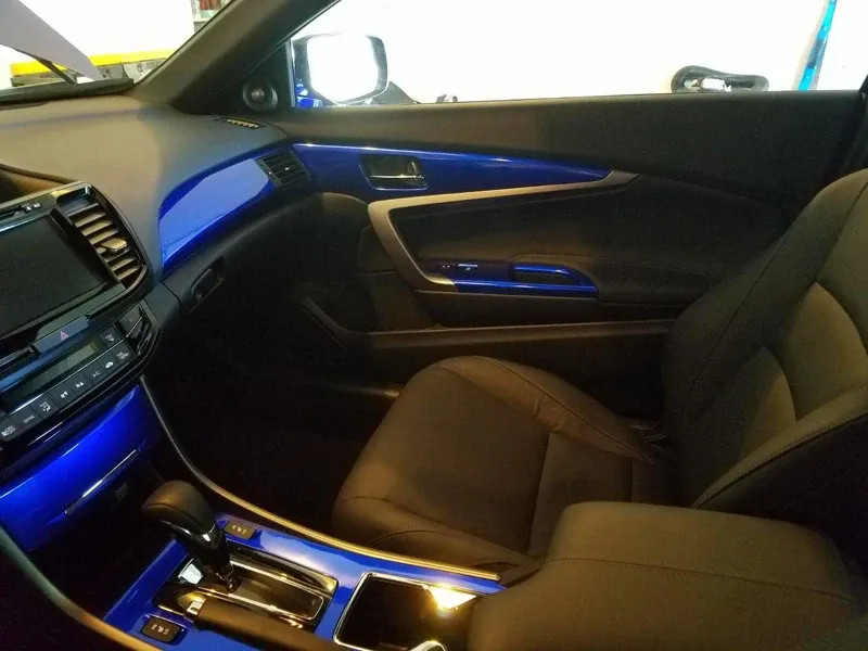 Premium Super Gloss Metallic Blue Vinyl Film Wrap Sticker Decal Air Bubble Free