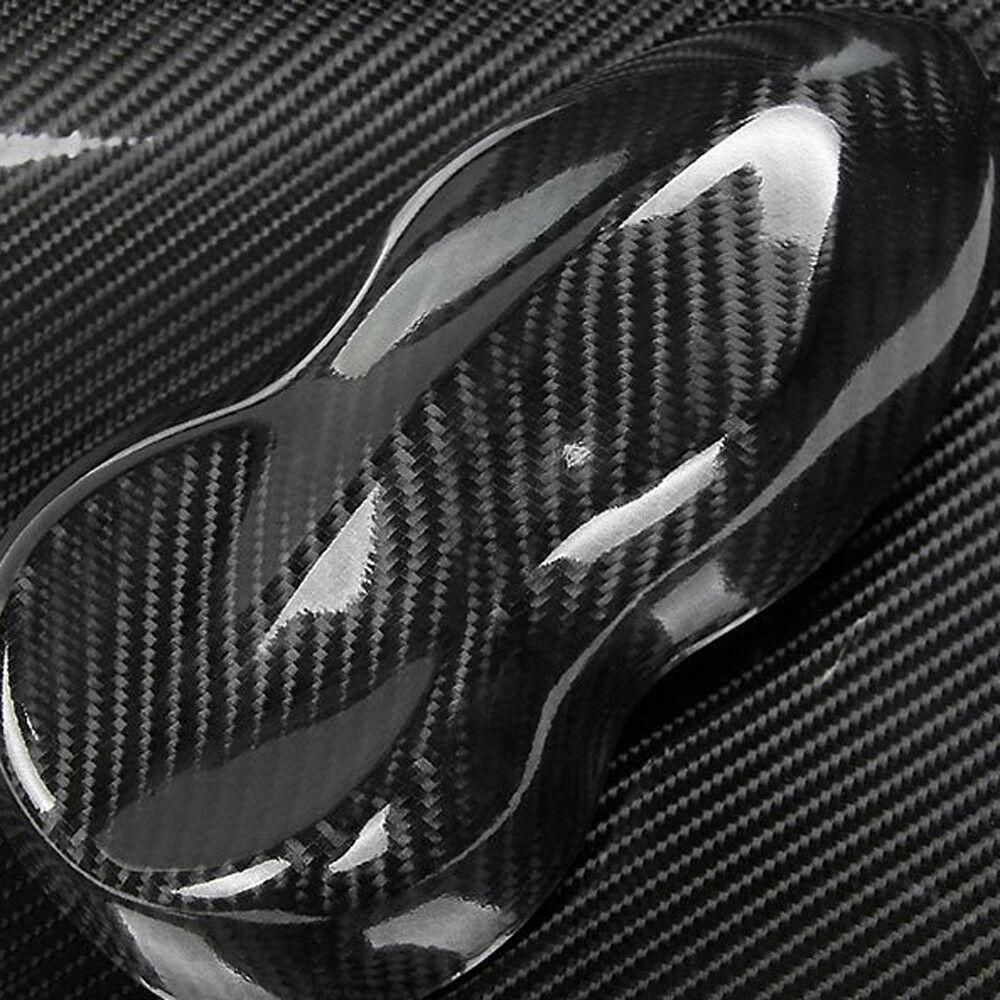 7D Waterproof Carbon Fiber Vinyl Car Wrap Sheet Roll Film Sticker Decal Paper